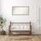 Dove Greywash Narrow Non-Beveled Custom Framed Bathroom Vanity Wall Mirror